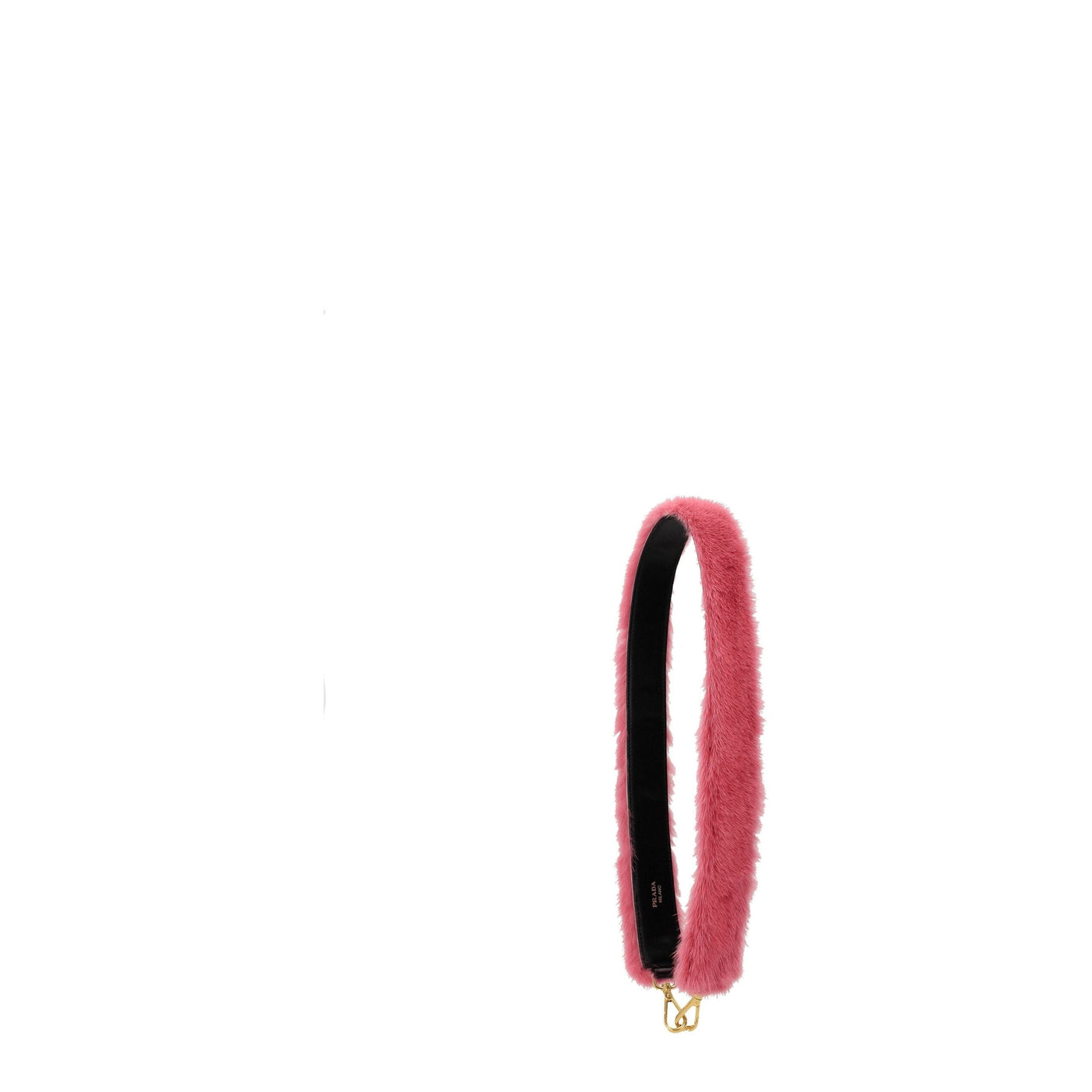 Prada Pink Fur Shoulder Bags | Studio Nafay