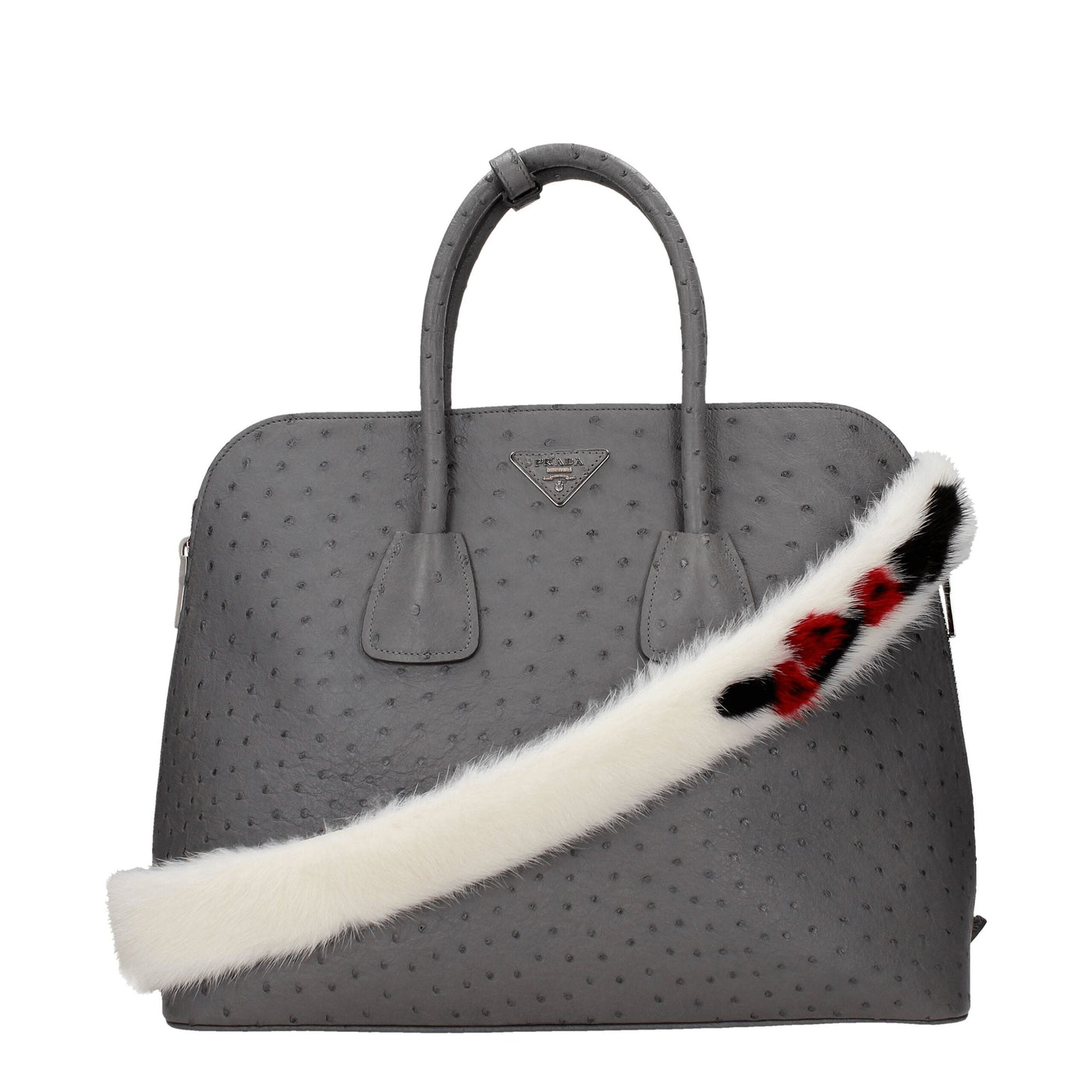 Prada White Leather Shoulder Bags - Product Image 2
