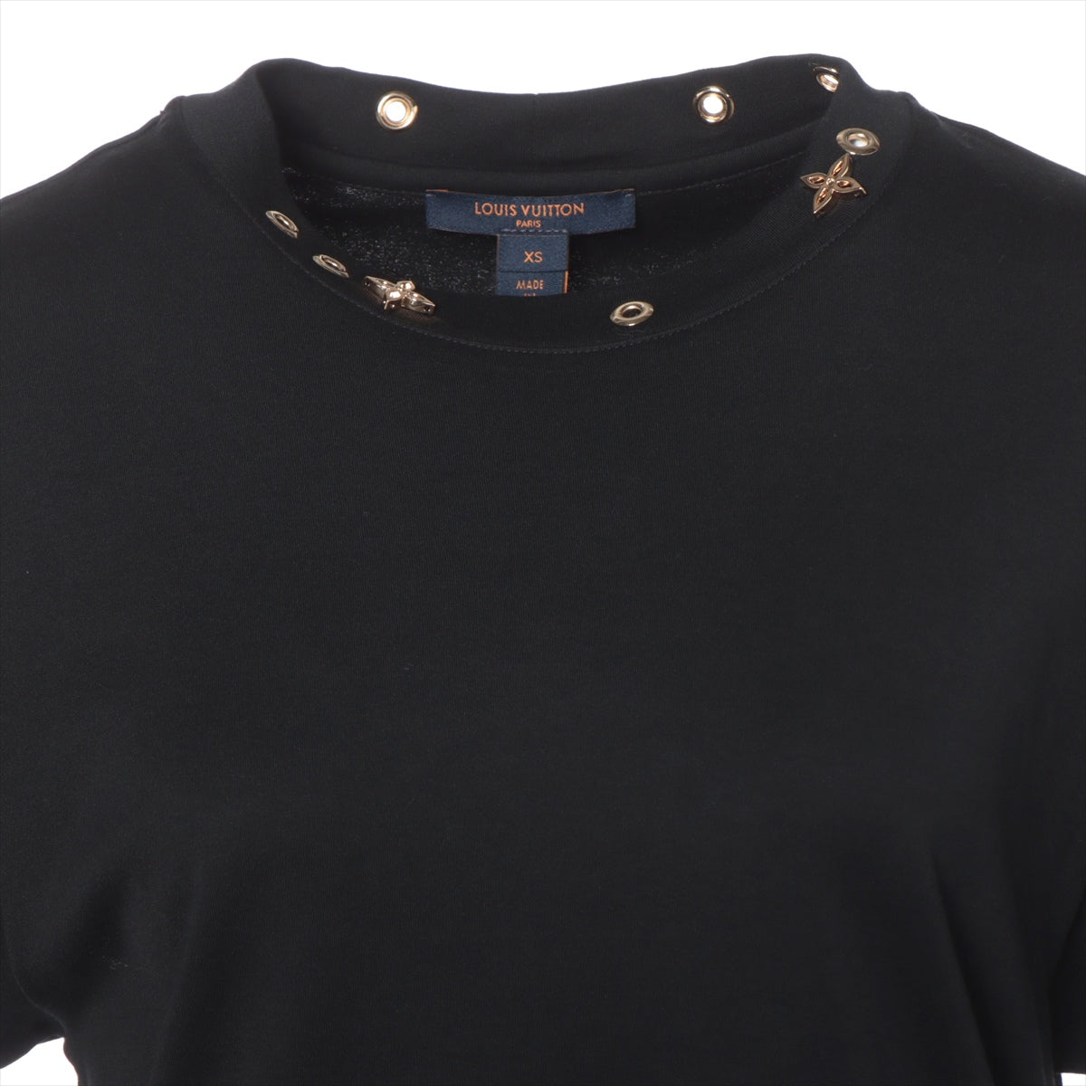 Louis Vuitton 19SS Cotton XS Black RW191W Side Strip