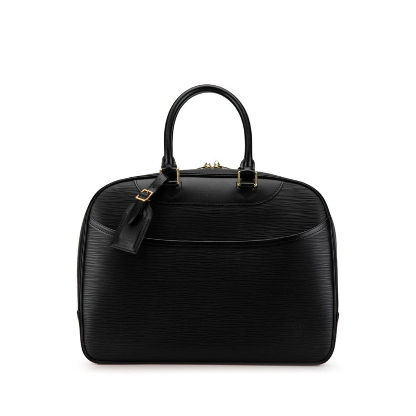 Louis Vuitton Noir Leather Handbag