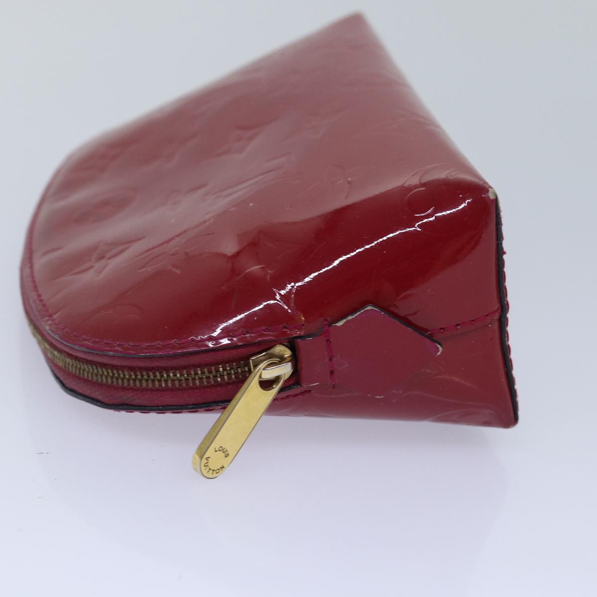 LOUIS VUITTON Monogram Vernis Pochette Cosmetic Pouch LV Auth 86031 - Product Image 4