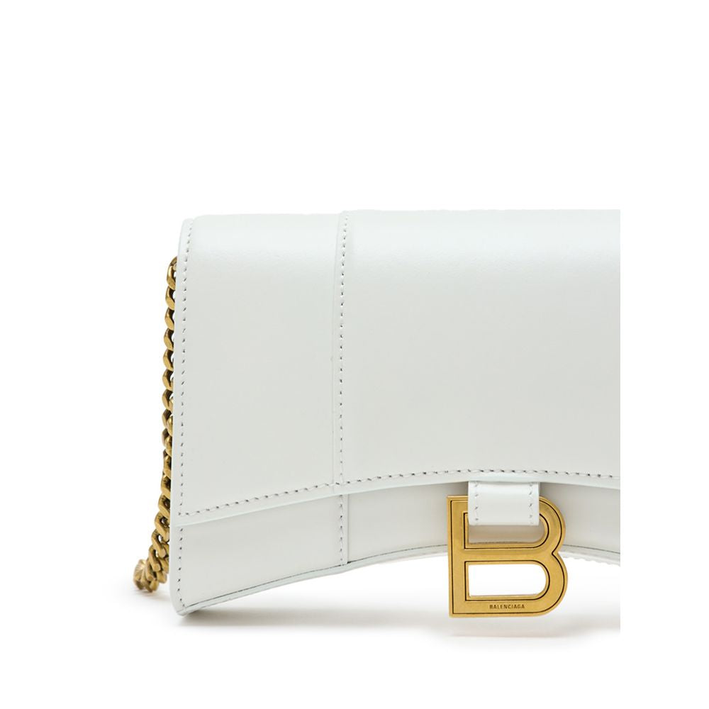 Balenciaga White Leather Shoulder Bag - Product Image 4
