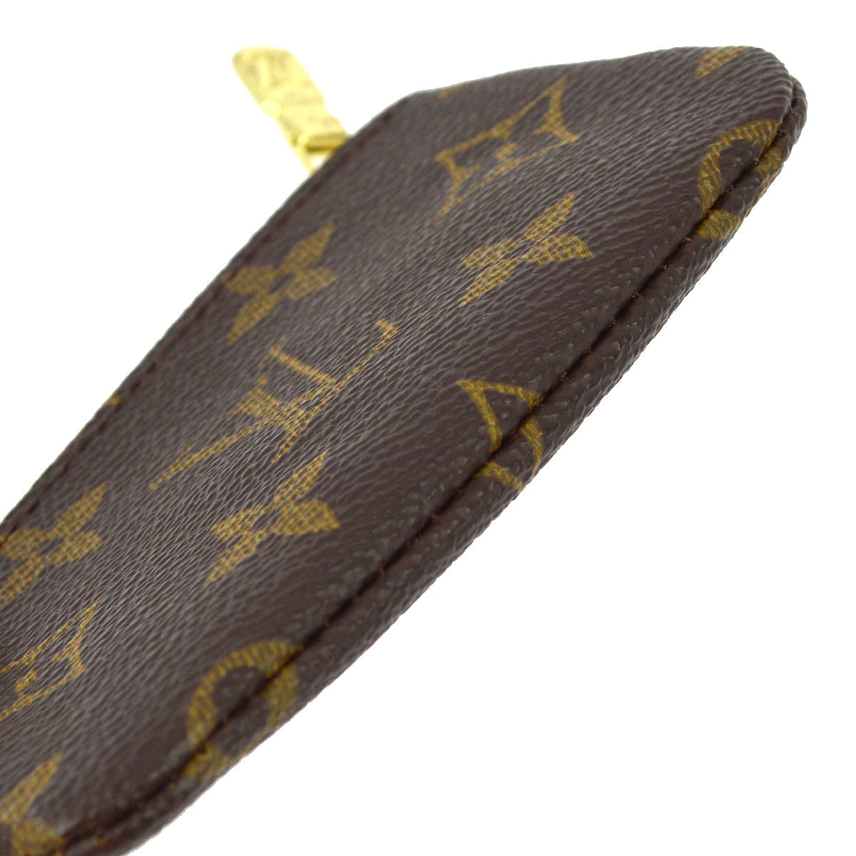Louis Vuitton Monogram Pochette Cles Coin Purse Wallet