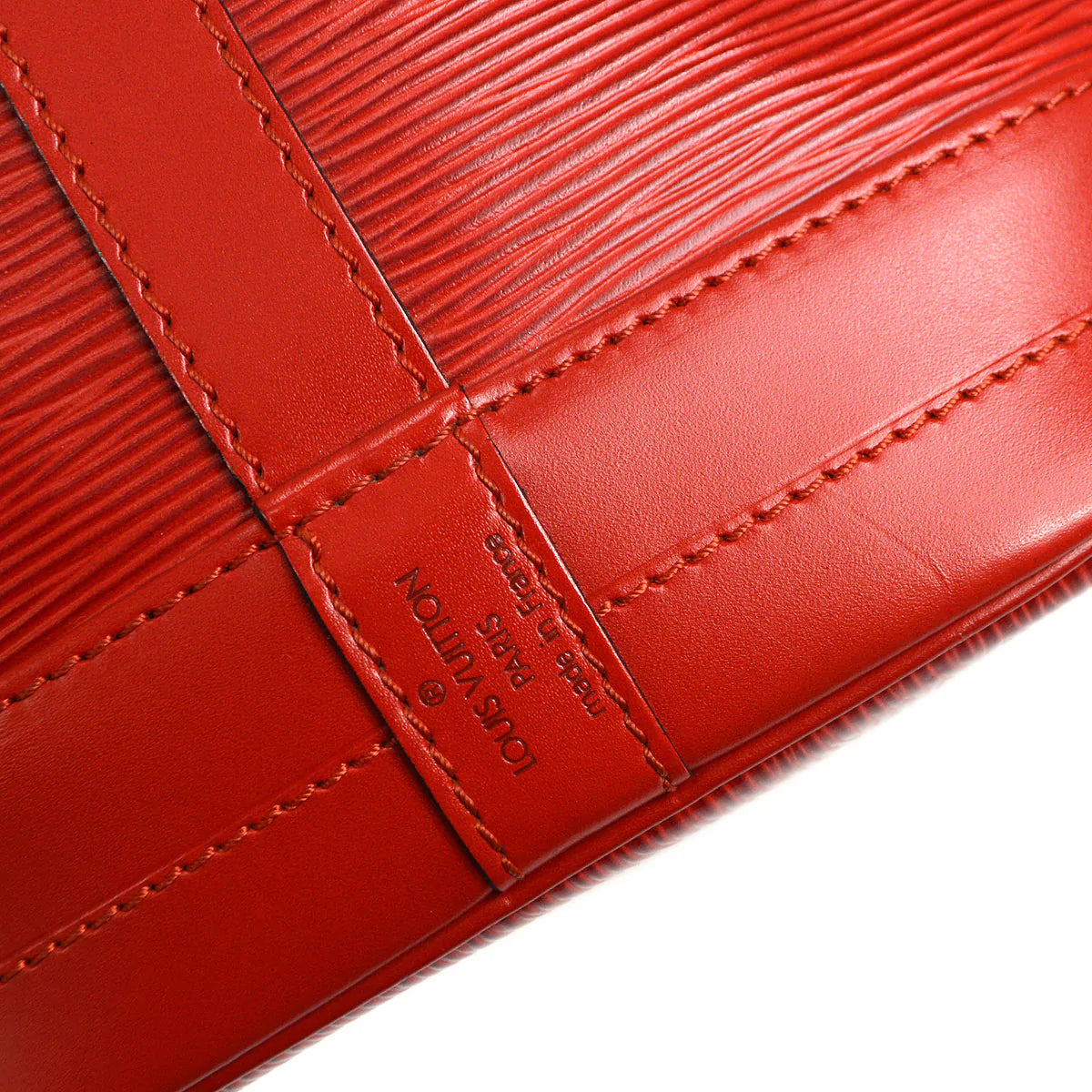 Louis Vuitton Red Epi Noe