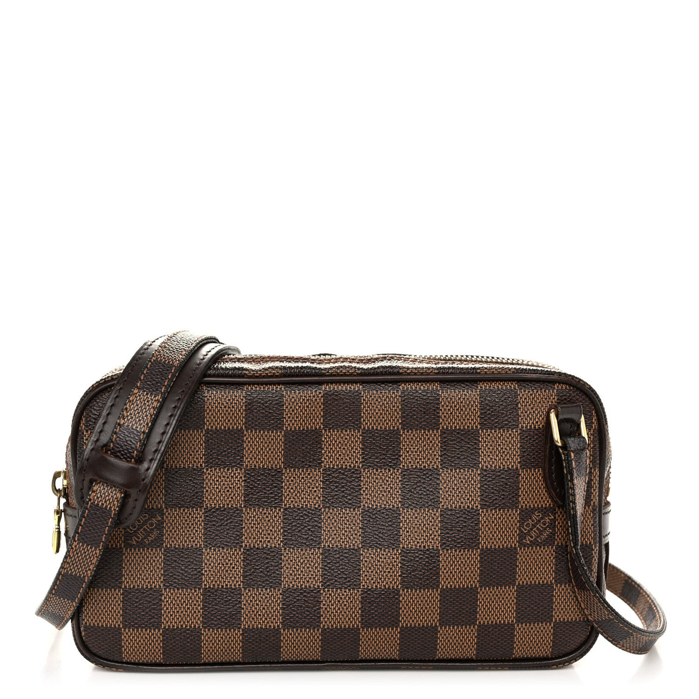 LOUIS VUITTON Made Canvas Damier Marly Bandouliere Brown in Brown