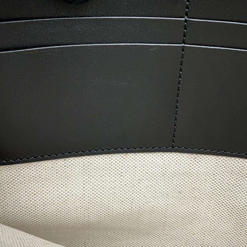 GUCCI GG embossed Clutch Bag Black 625569 Leather - Product Image 14
