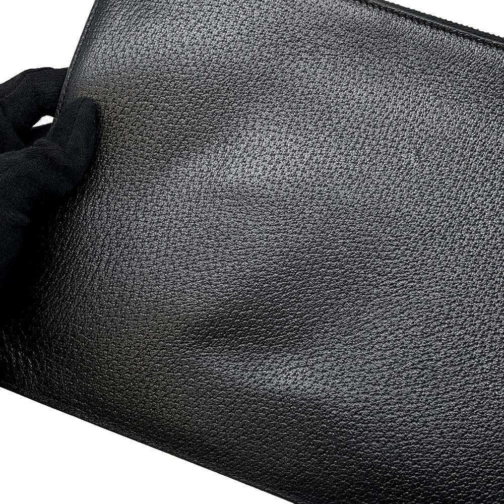 GUCCI Animalier BEE Clutch Bag Black 523684 Leather - Product Image 7