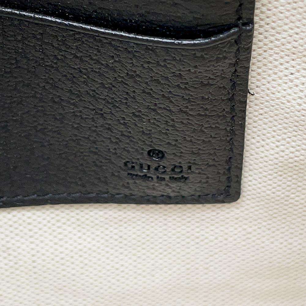 GUCCI Animalier BEE Clutch Bag Black 523684 Leather - Product Image 11