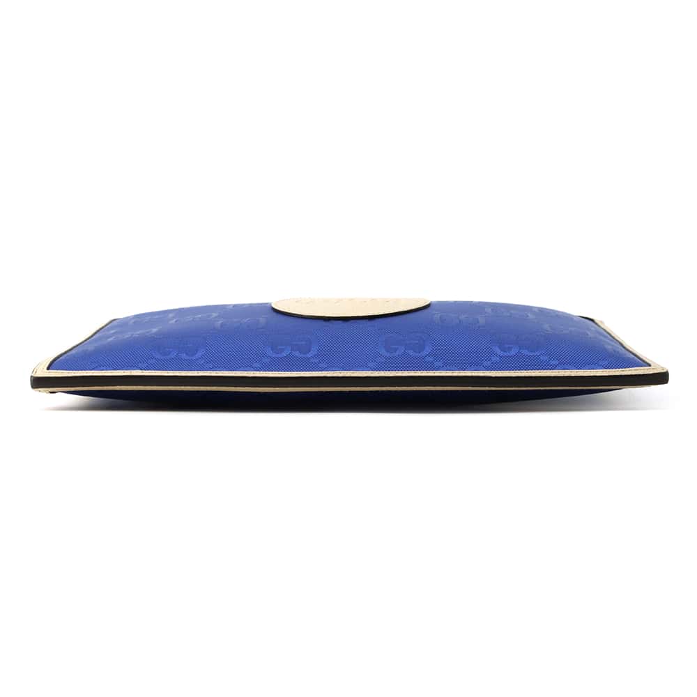 GUCCI Off the Grid Clutch Bag Blue/Ivory 625598 Nylon - Product Image 3