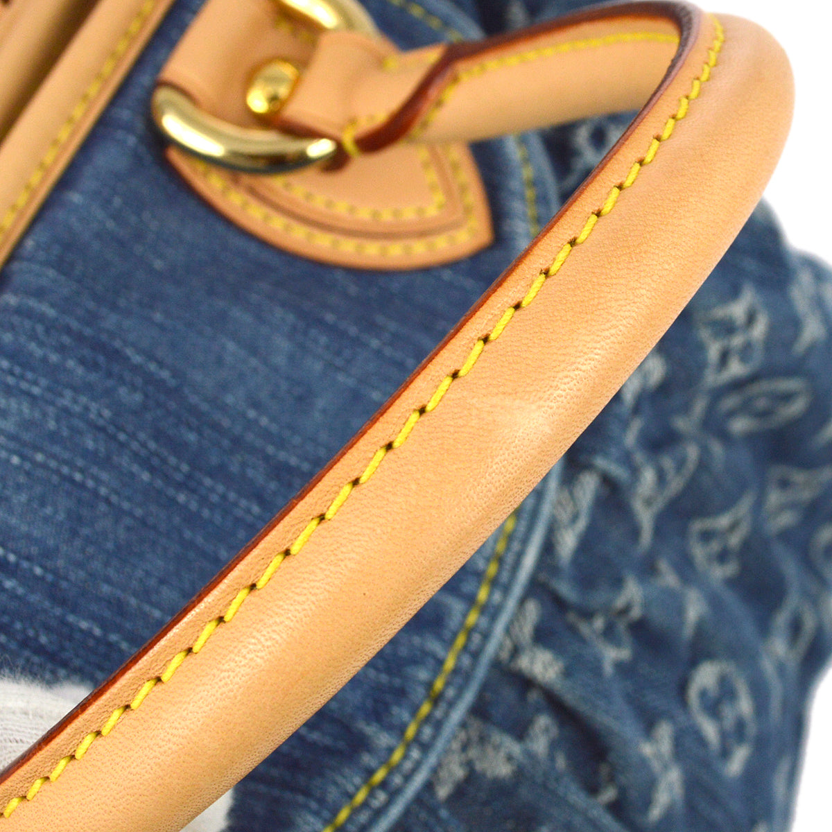 Louis Vuitton Monogram Denim Neo Cabby MM in Blue