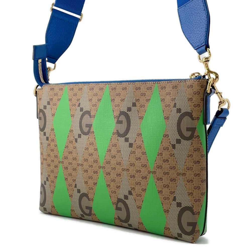 GUCCI Jumbo GG Supreme Messenger Bag Brown/Multicolor 696009 PVC - Product Image 2