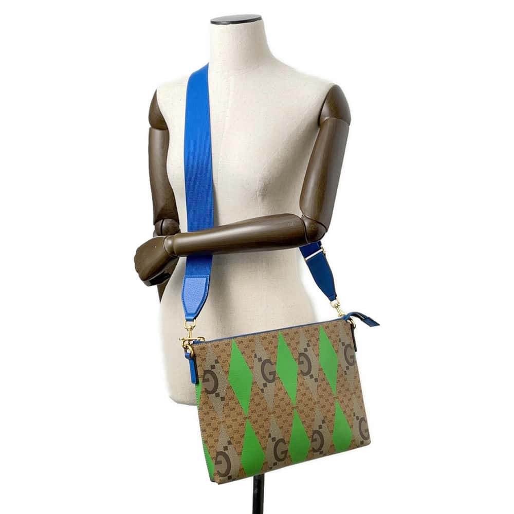 GUCCI Jumbo GG Supreme Messenger Bag Brown/Multicolor 696009 PVC - Product Image 5