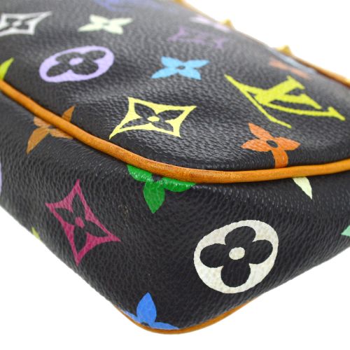 Louis Vuitton Black Multicolor Pochette Accessoires