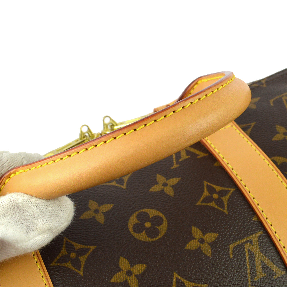 Louis Vuitton Monogram Keepall 50 Duffle Travel Handbag