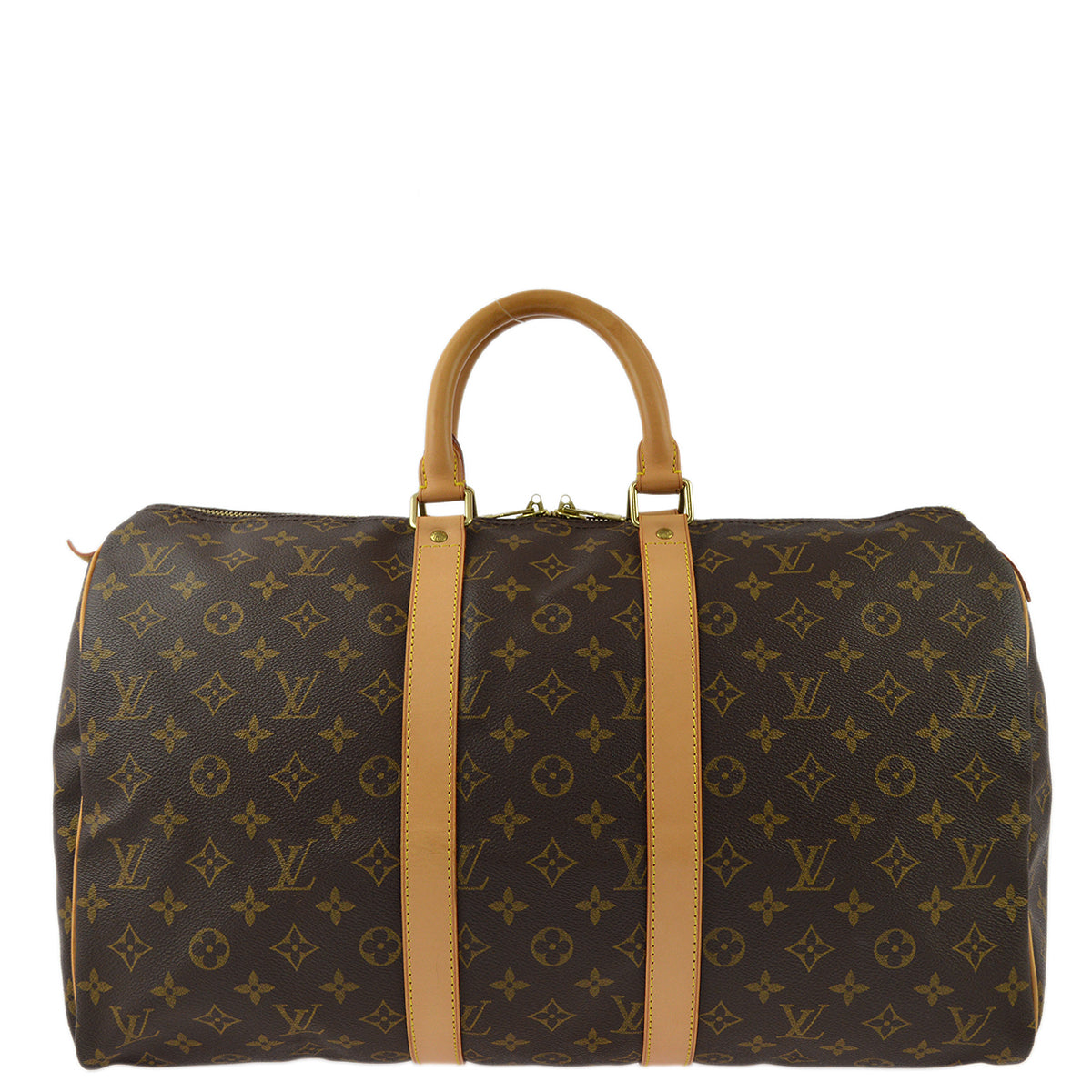 Louis Vuitton Monogram Keepall 45 Travel Duffle Handbag