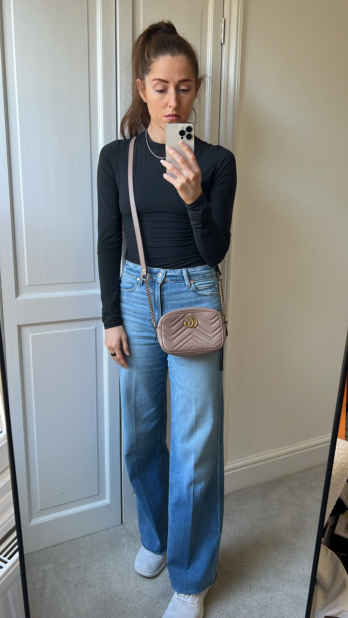 Gucci GG Dusty Pink Marmont Mini Shoulder Bag (RRP £1,360) - Product Image 2