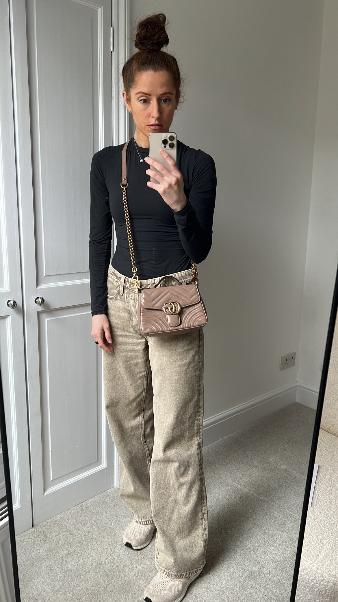 Gucci GG Dusty Pink Marmont Mini Top Handle Bag (RRP £1,890) - Product Image 3