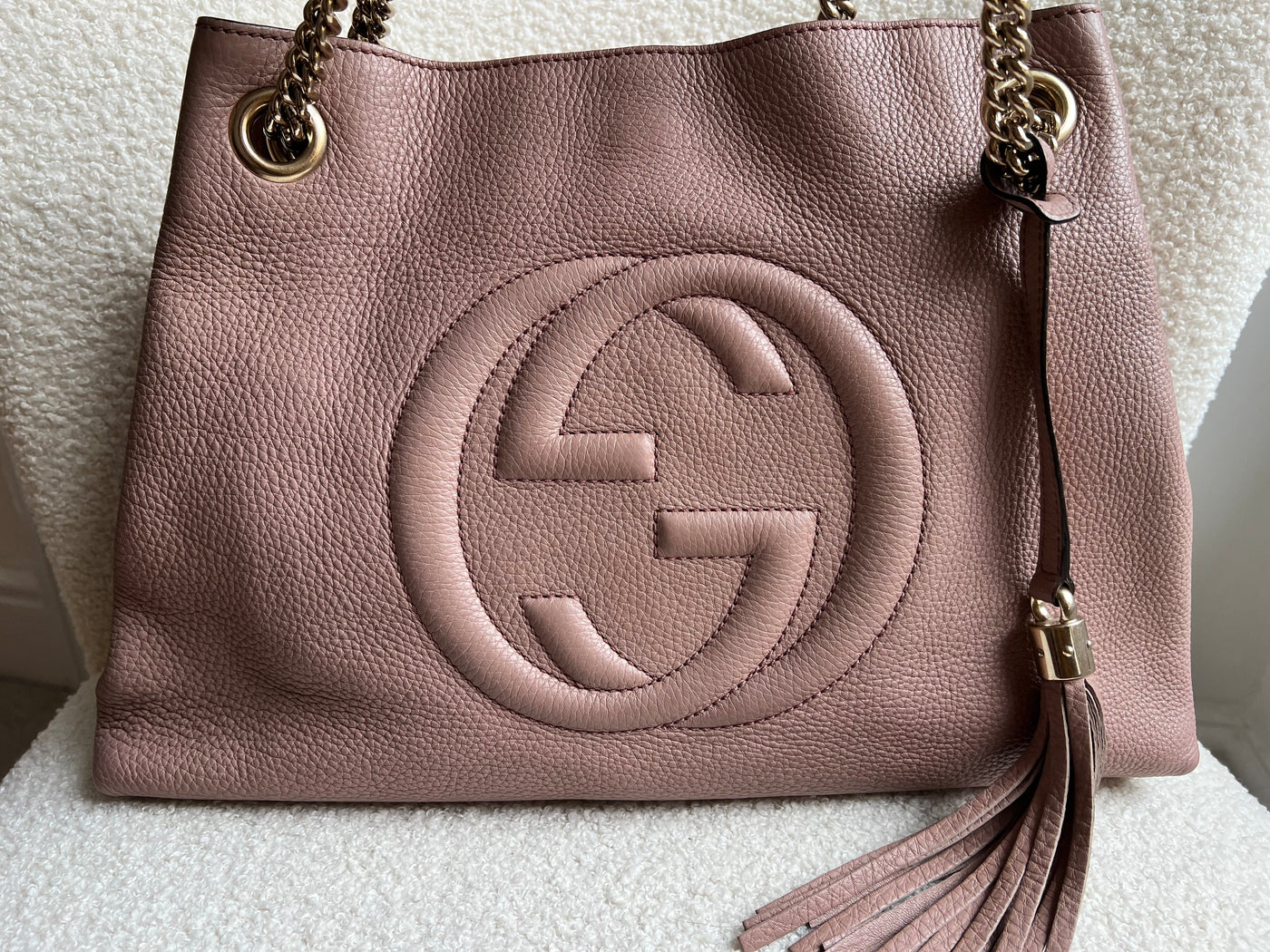 Gucci Rose Pink Soho Chain Tote (RRP £1350) - Product Image 4