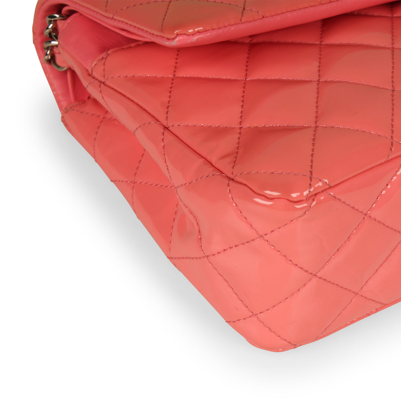 Classic Flap Bag Medium - Pink Patent - Product Image 5