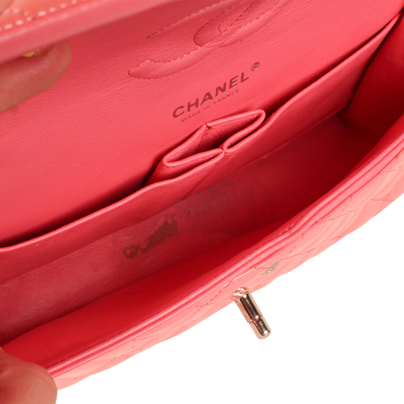 Classic Flap Bag Medium - Pink Patent - Product Image 7