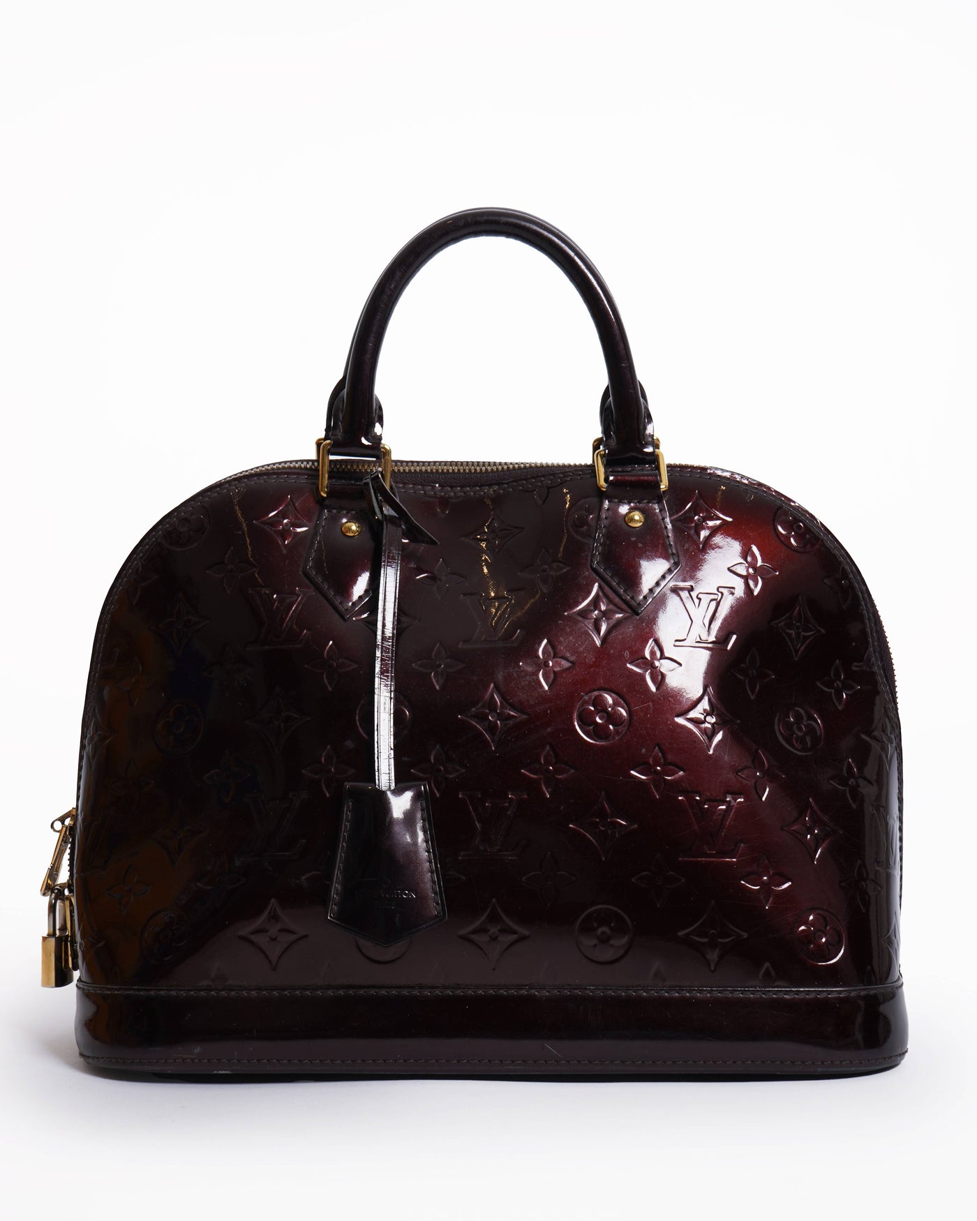 Louis Vuitton GM vernis amarante handbag | Studio Nafay