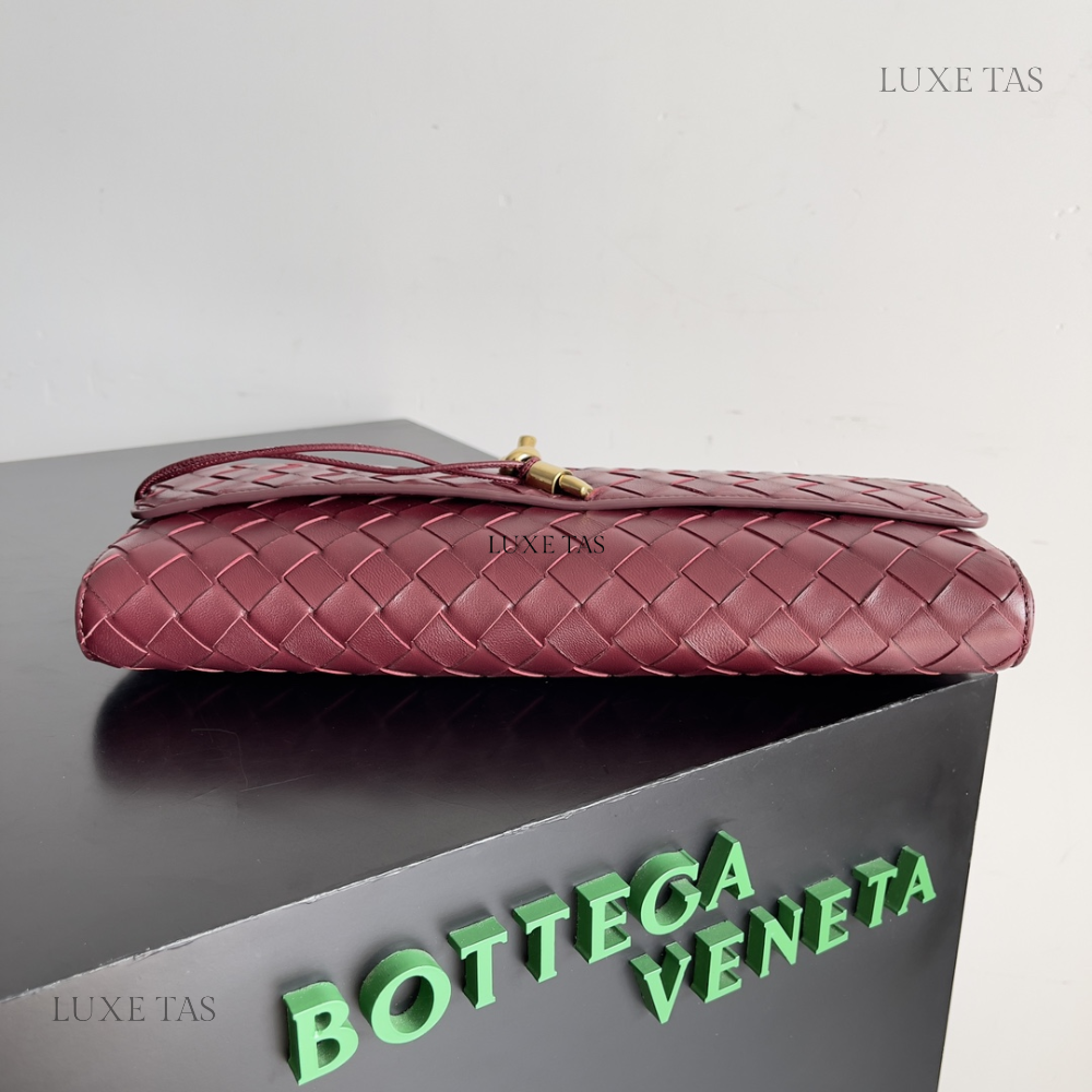 Barolo Long Clutch Andiamo With Handle Designer Clutch for Women - Product Image 5