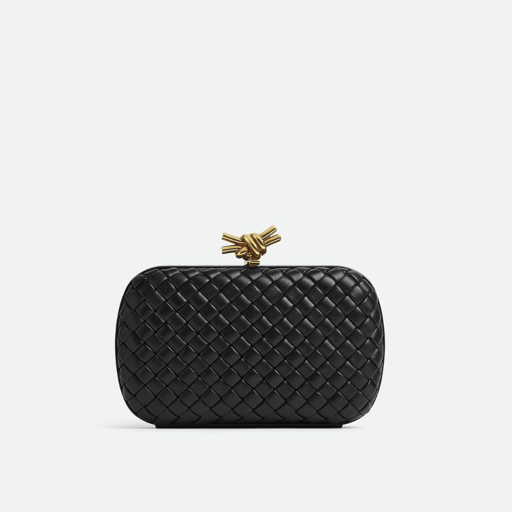 Black Knot Designer Clutch for Women | Studio Nafay