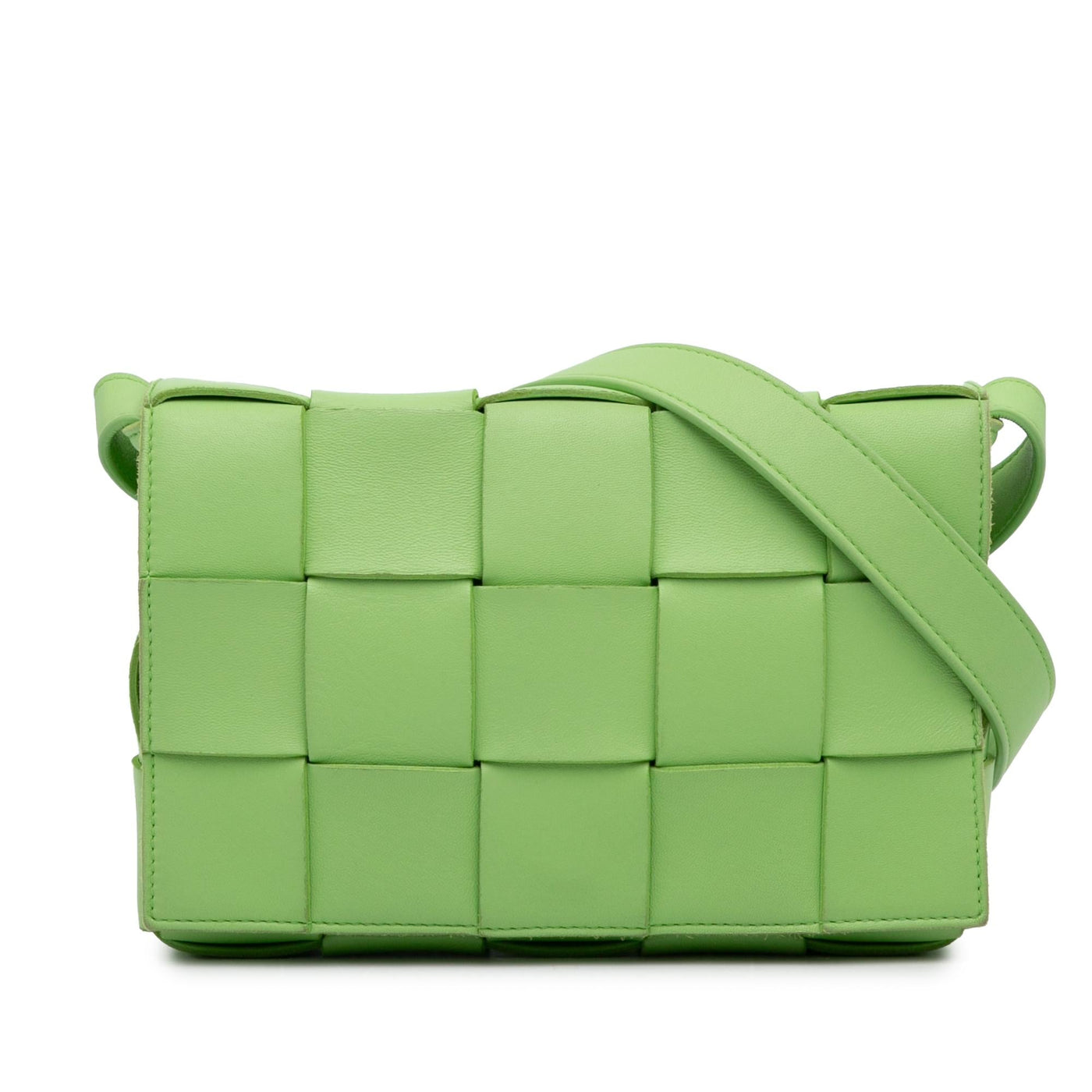 Bottega Veneta Calfskin Intrecciato Cassette Crossbody | Studio Nafay