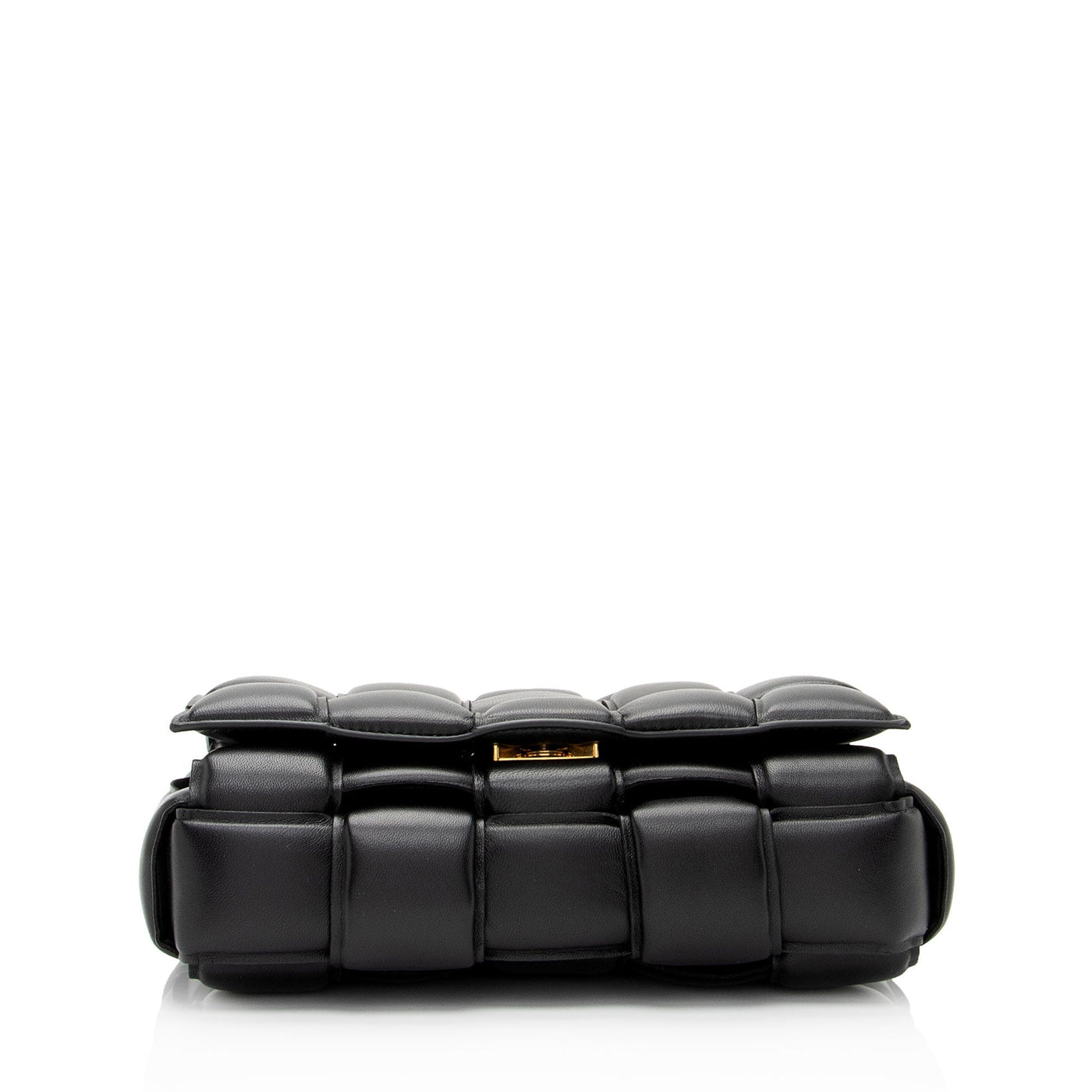 Bottega Veneta Lambskin Cassette Chain Maxi Shoulder Bag - Product Image 4