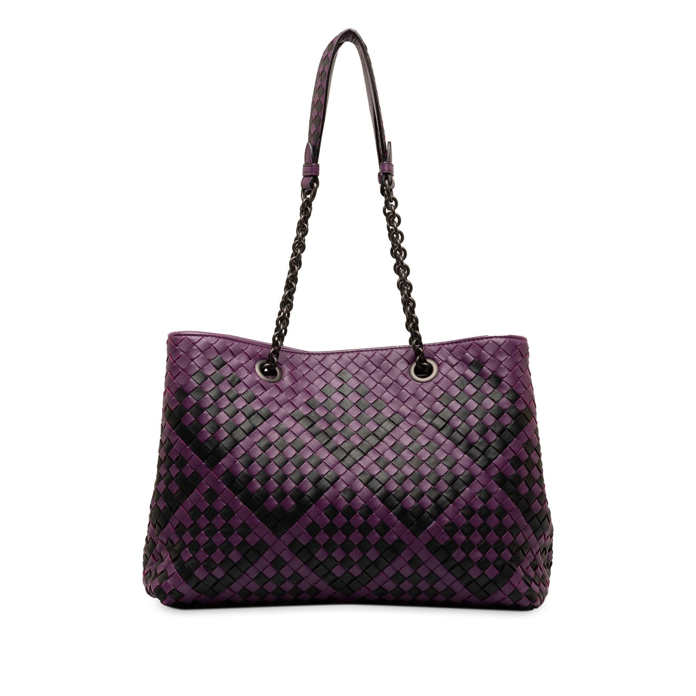 Bottega Veneta Medium Intrecciato Double Chain Tote - Product Image 3