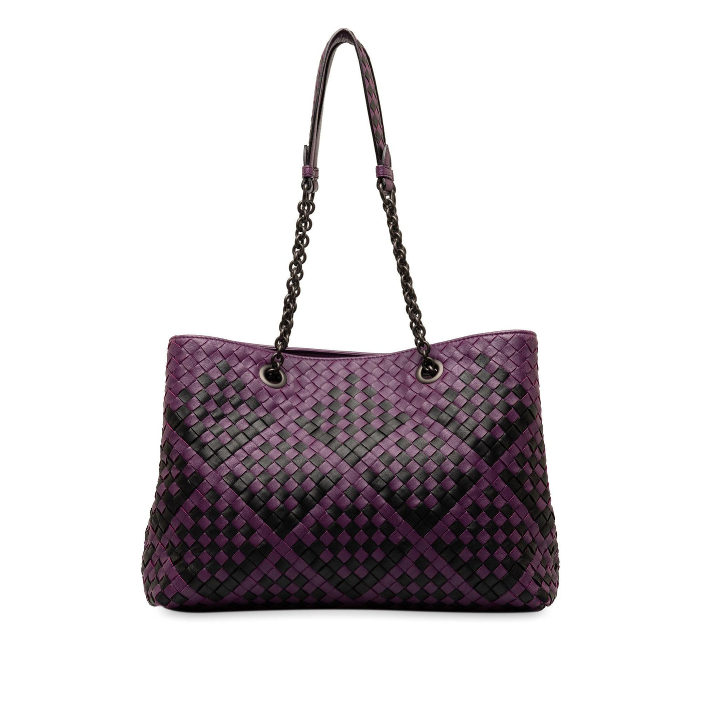 Bottega Veneta Medium Intrecciato Double Chain Tote | Studio Nafay