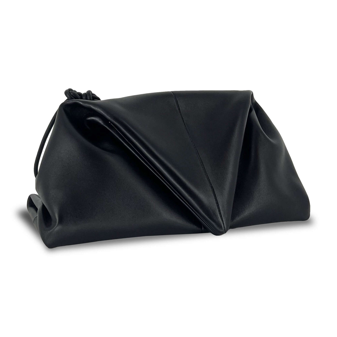 Bottega Veneta Trine Leather Clutch Bag | Studio Nafay