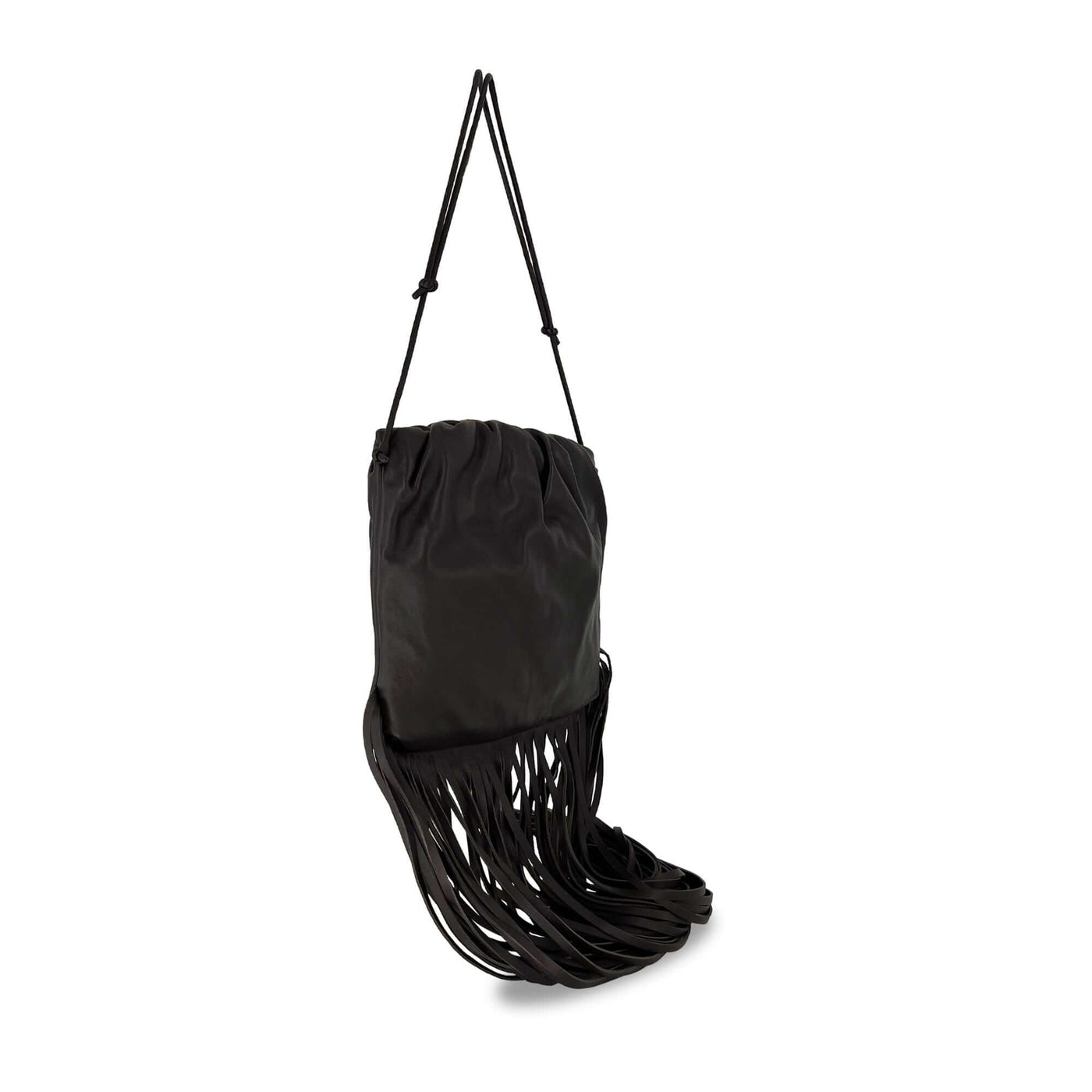 Bottega Veneta maxi fringe pouch bag | Studio Nafay