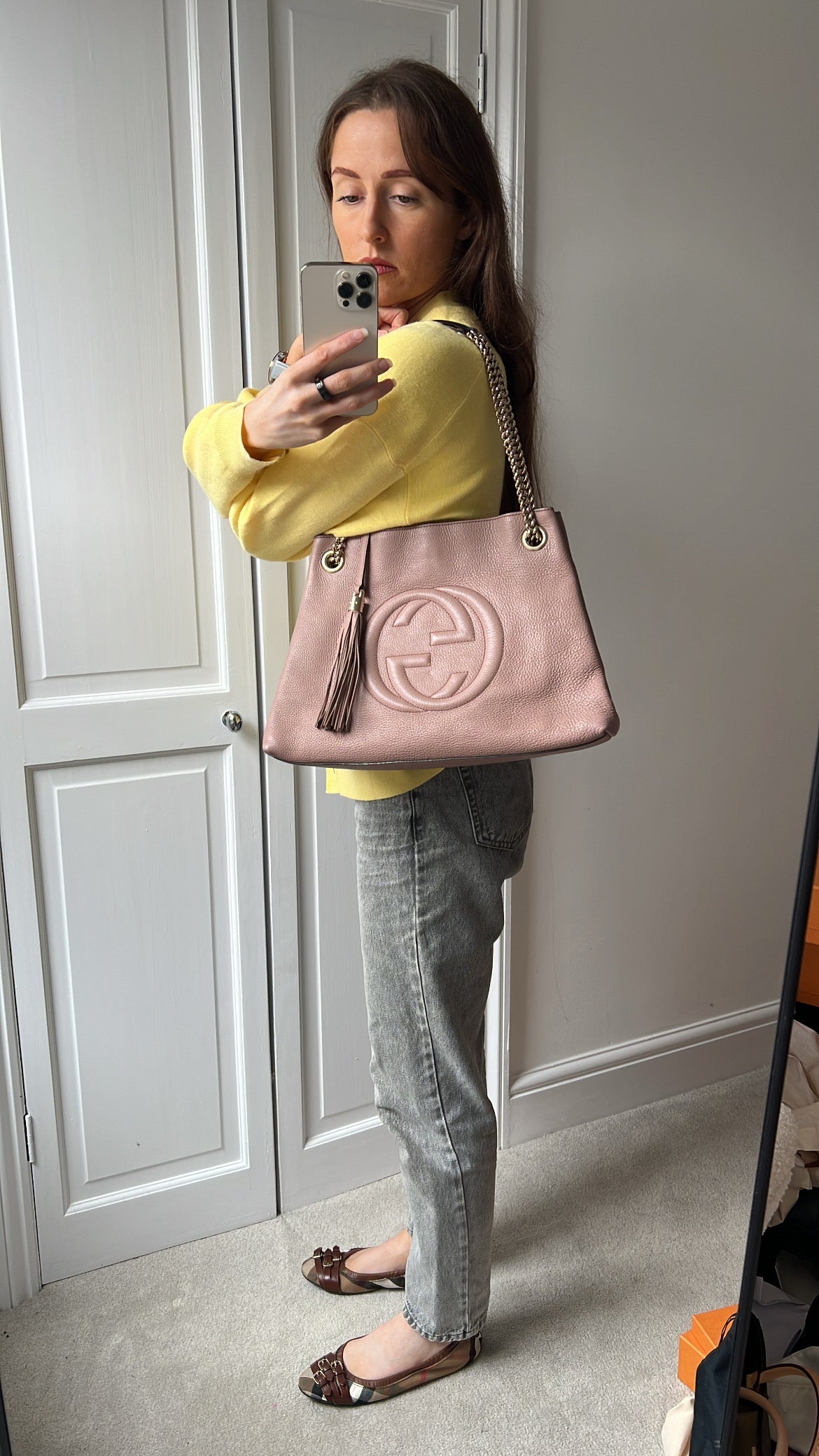 Gucci Rose Pink Soho Chain Tote (RRP £1350) - Product Image 3