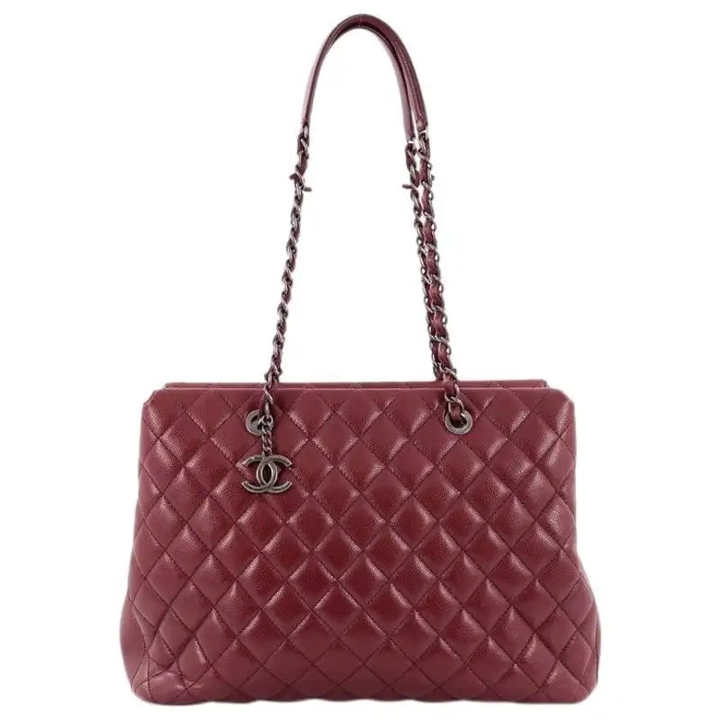 CHANEL CAVIAR QUILTED LEATHER CITY SHOPPER TOTE BAG-HS | Studio Nafay