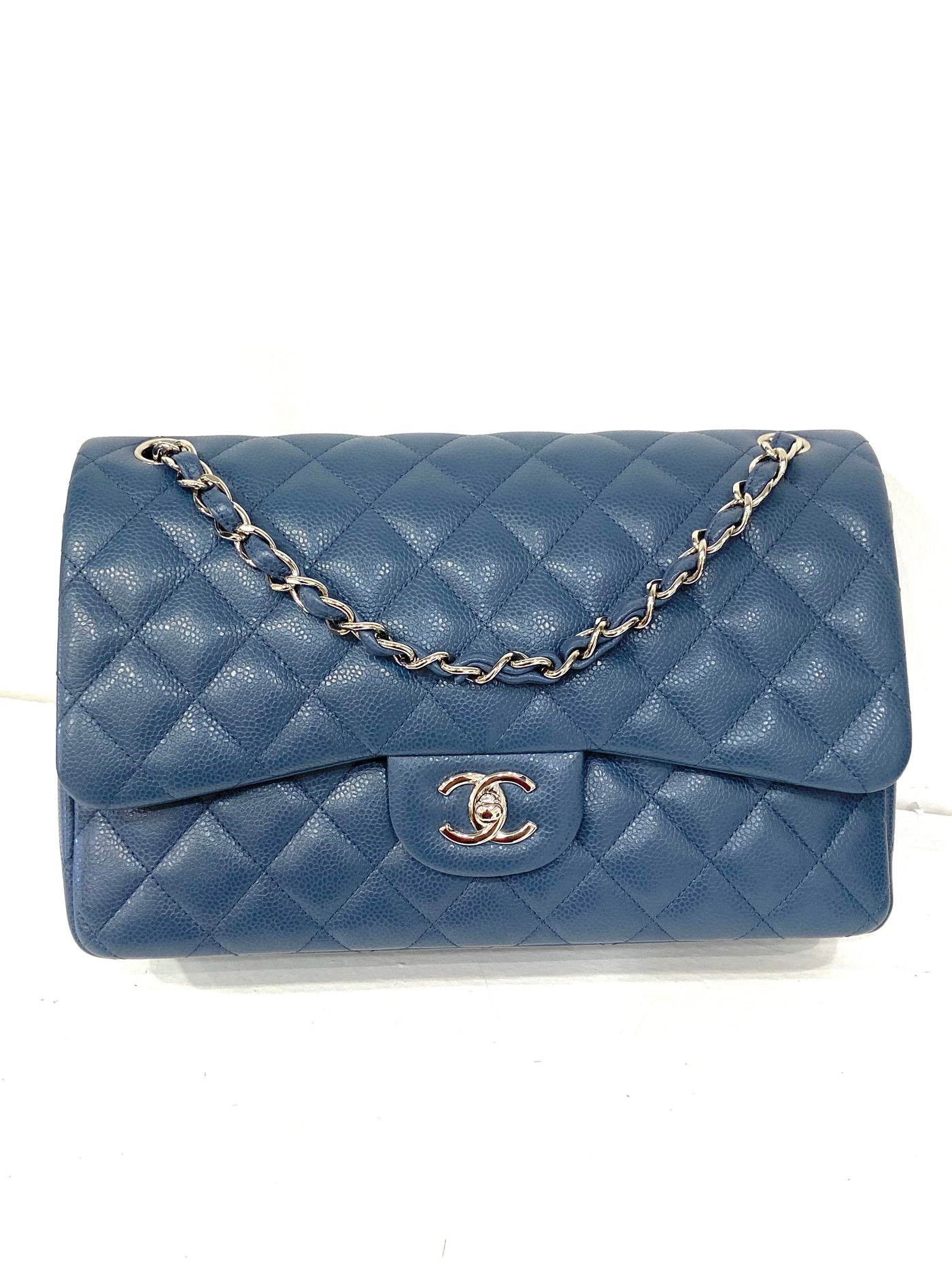 CHANEL CAVIAR QUILTED JUMBO DOUBLE FLAP BAG-HS | Studio Nafay