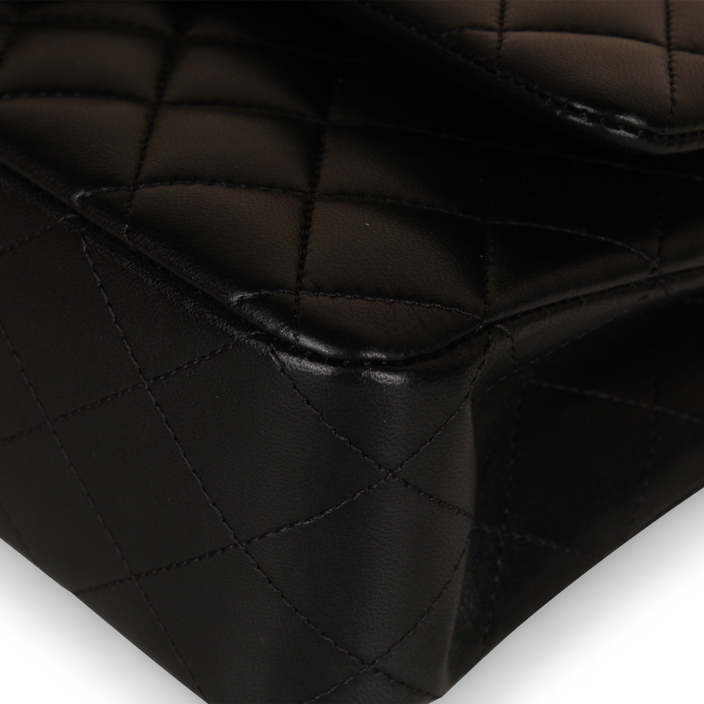 Classic Flap Bag Medium - Black Lambskin - Product Image 5
