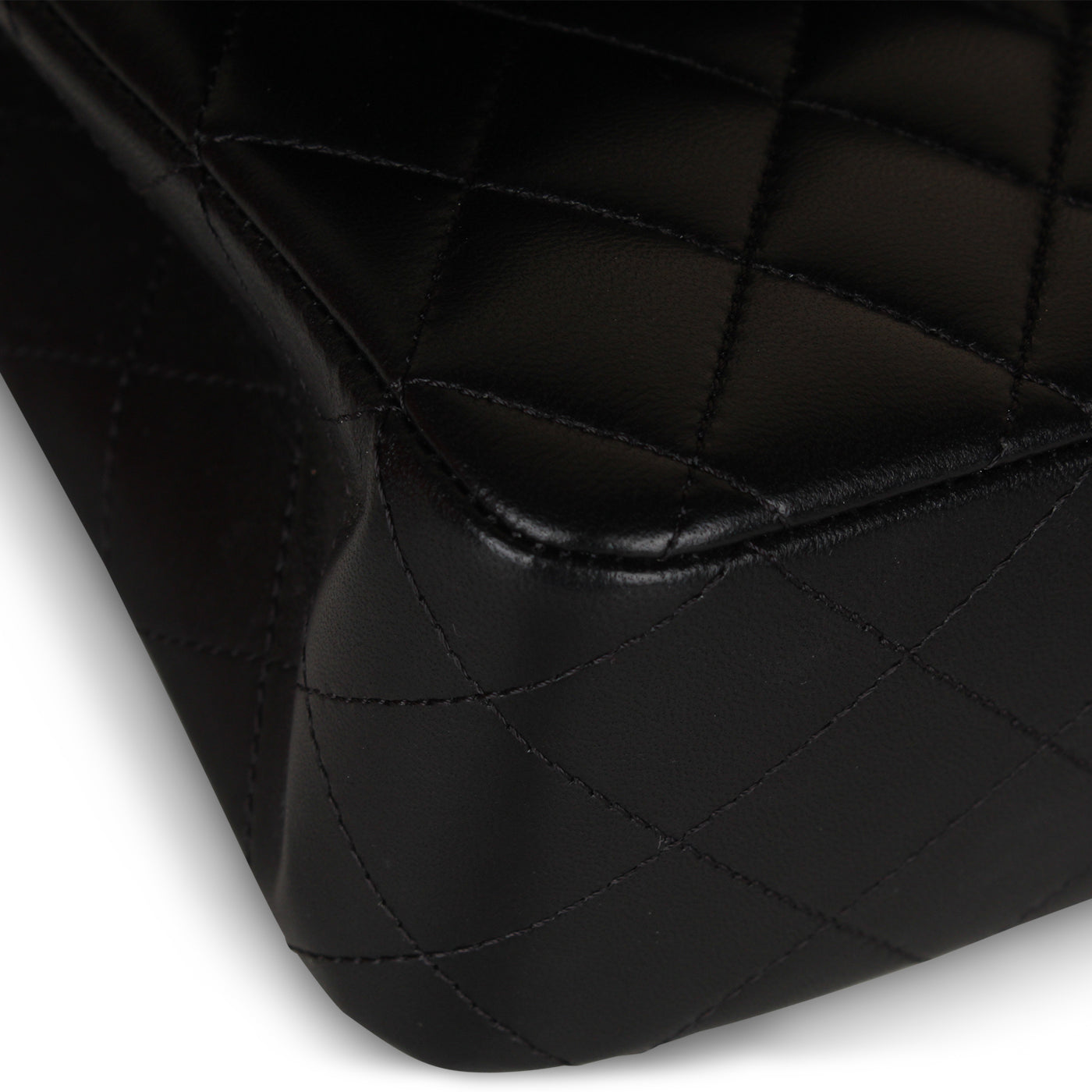 Classic Flap Bag Medium - Black Lambskin - Product Image 4