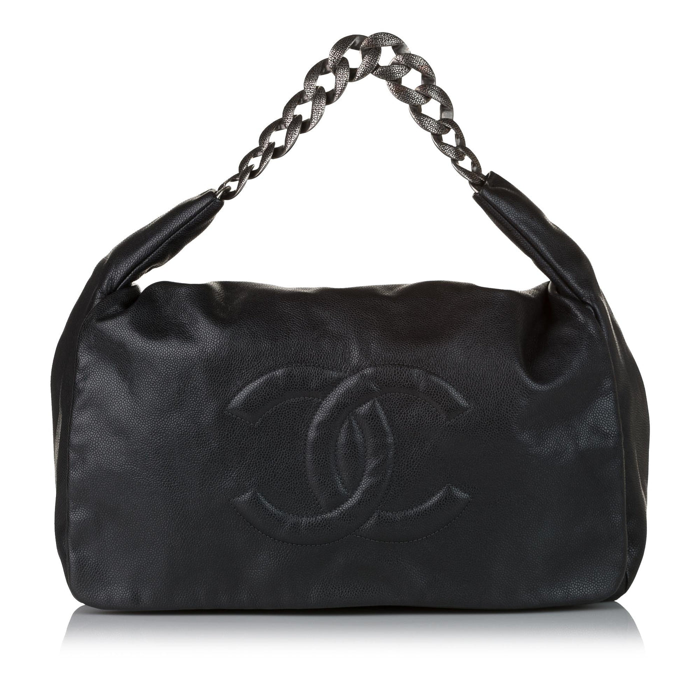 Chanel CC Caviar Leather Handbag | Studio Nafay