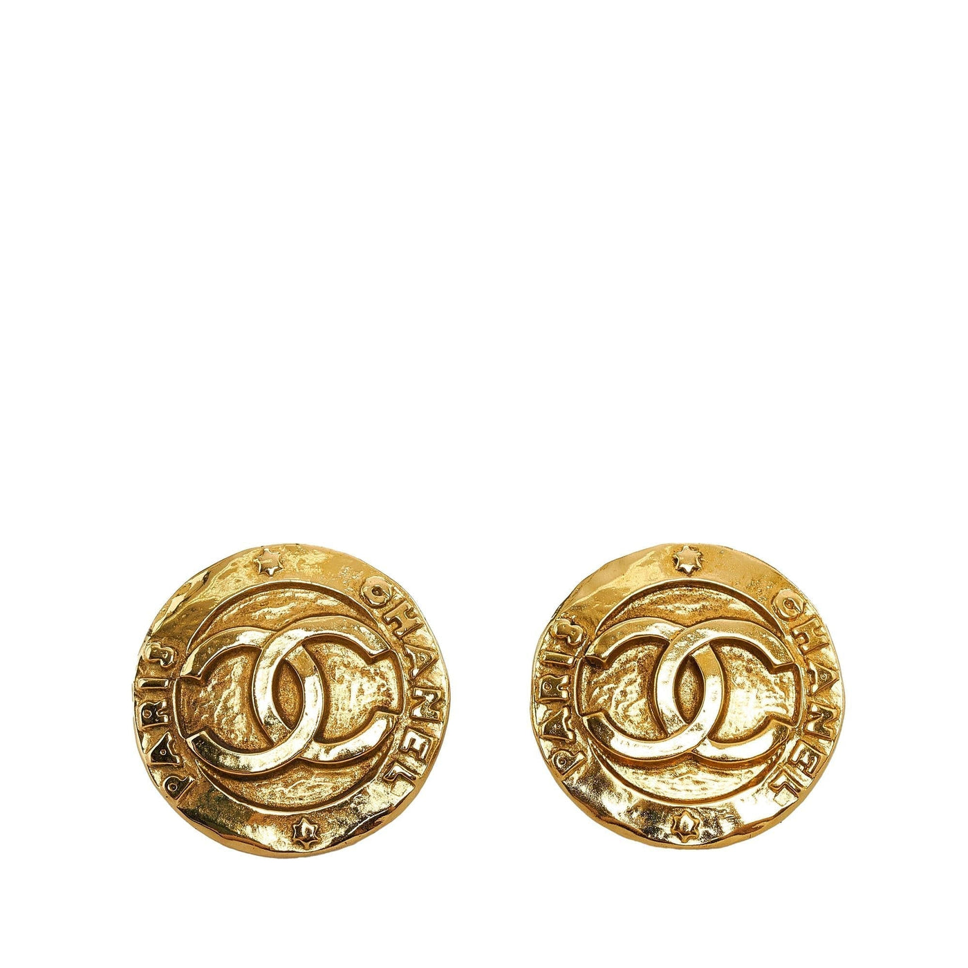 Chanel CC Clip-On Earrings - Product Image 2