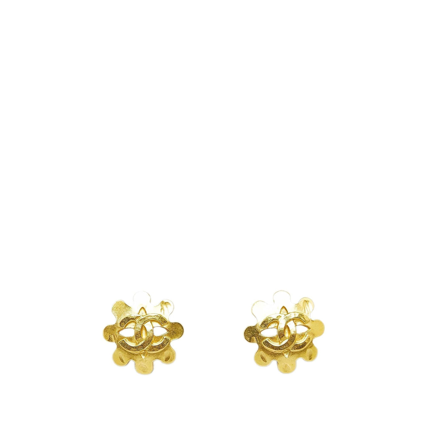 Chanel CC Clip-On Earrings - Product Image 2
