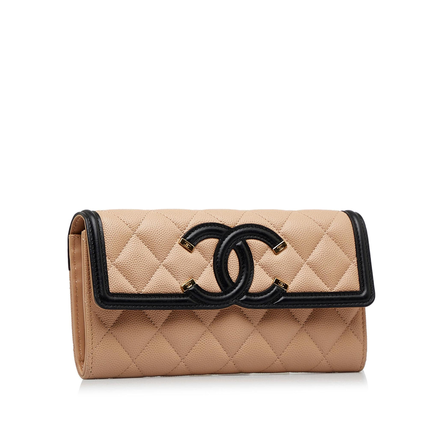 Chanel CC Filigree Wallet | Studio Nafay