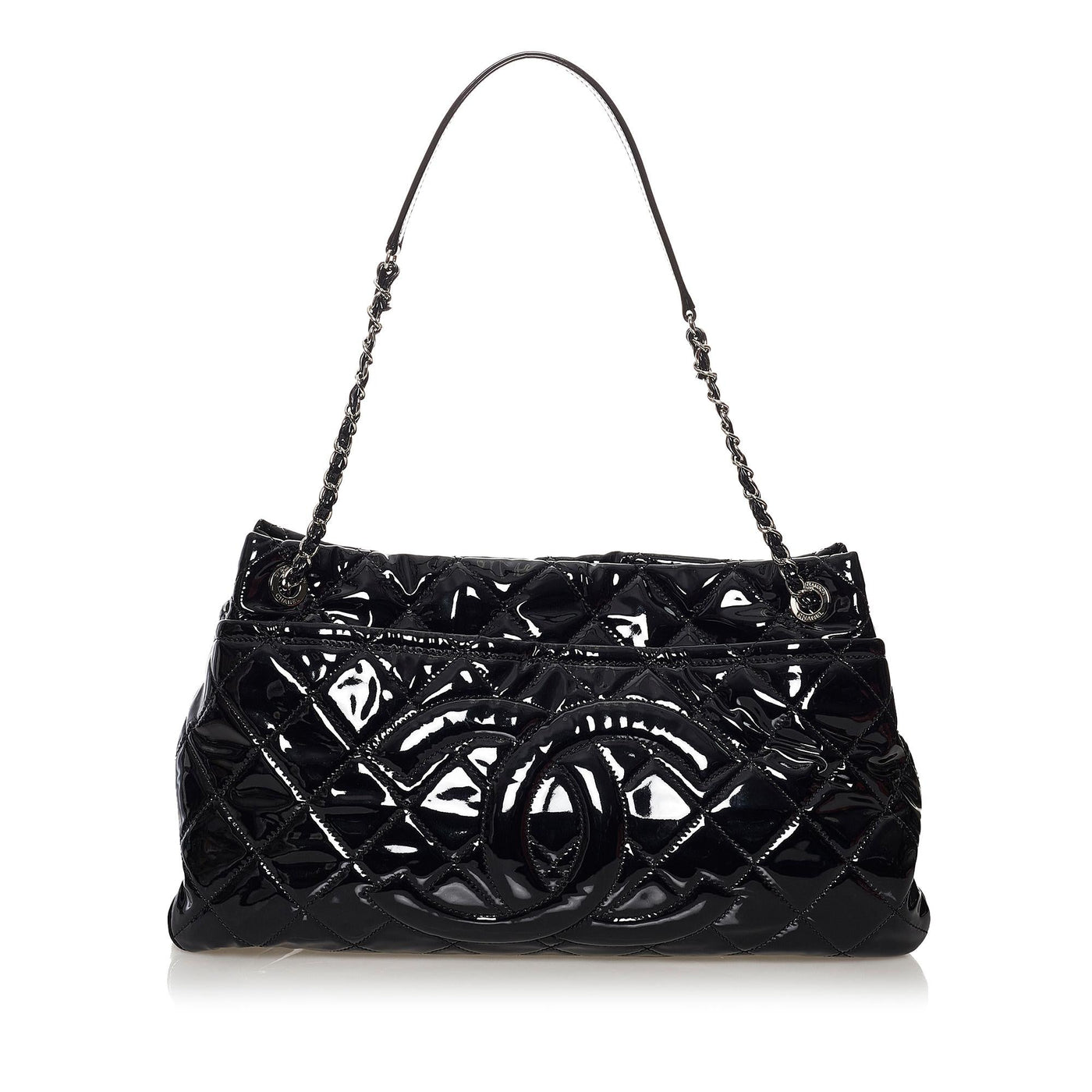 Chanel CC Matelasse Patent Leather Shoulder Bag - Product Image 2