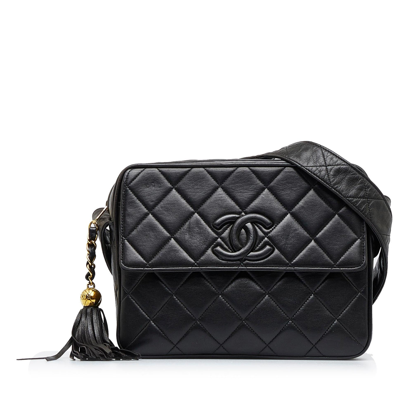 Chanel CC Matelasse Tassel Camera Bag | Studio Nafay