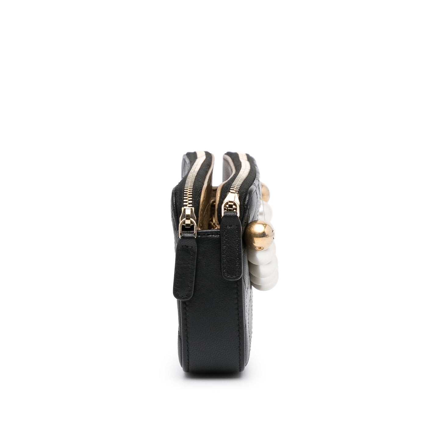 Chanel CC Pearl Wallet On Chain | Studio Nafay