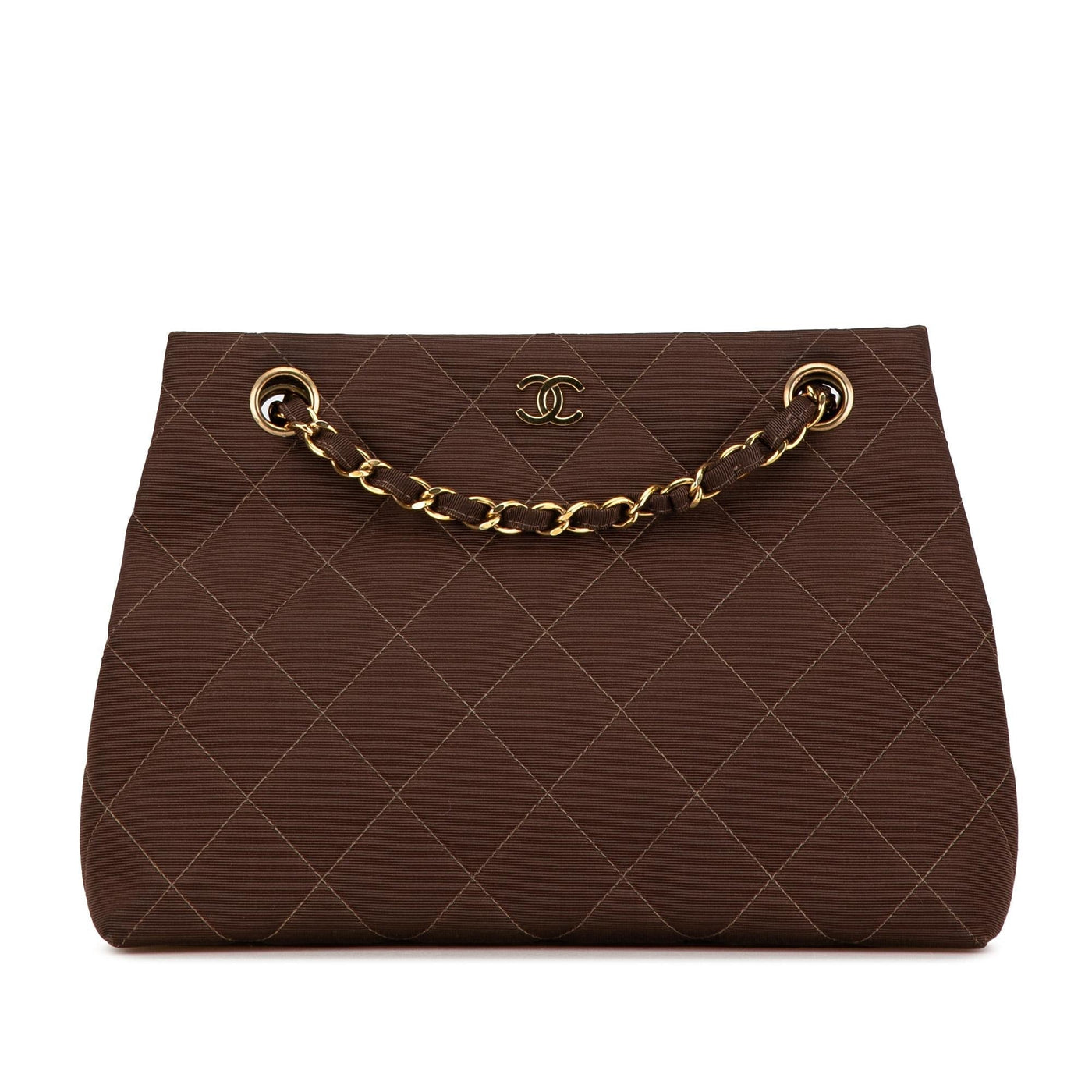 Chanel CC Quilted Nylon Shoulder Handbag | Studio Nafay