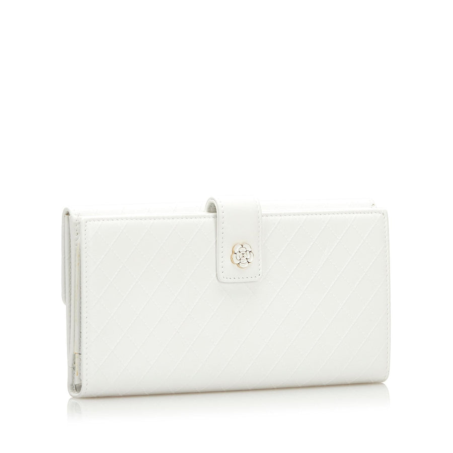 Chanel Camellia W Hook Long Wallet | Studio Nafay