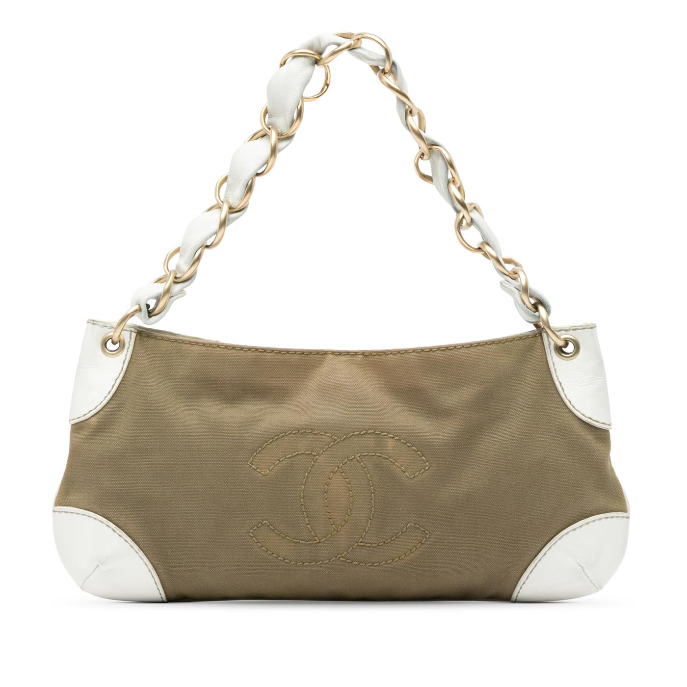 Chanel Canvas Olsen Shoulder Bag - Product Image 2