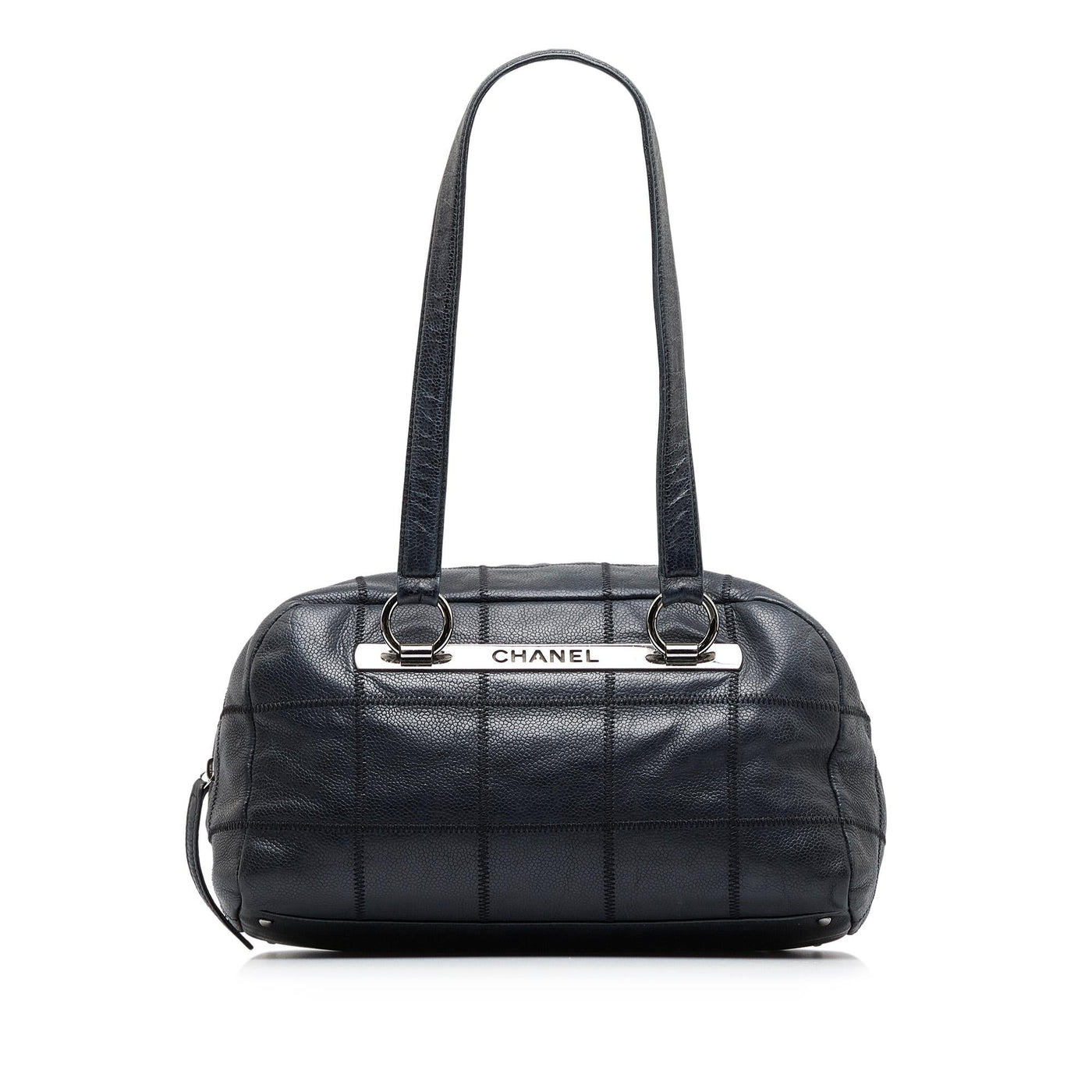 Chanel Caviar Choco Bar Shoulder Bag | Studio Nafay