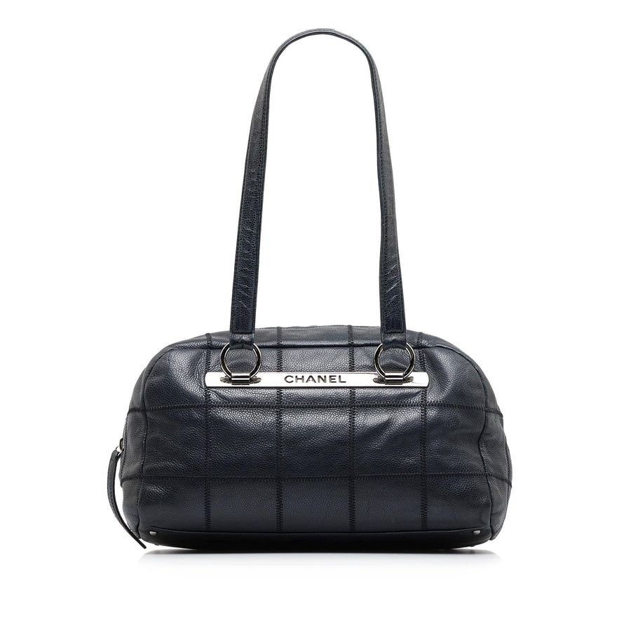 Chanel Caviar Choco Bar Shoulder Bag | Studio Nafay